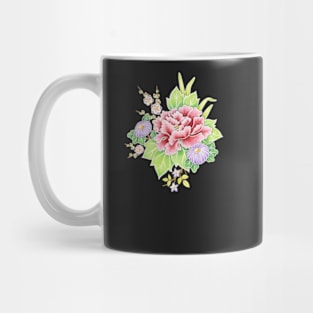 Kimono Bouquet Chintz Mug